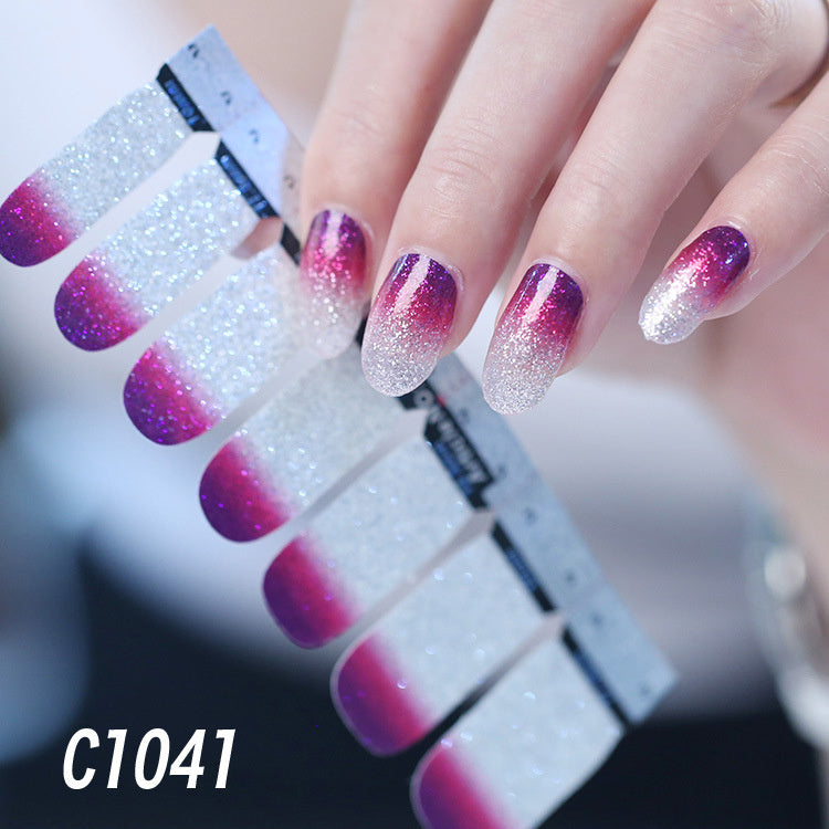 Nail polish nail sticker-10