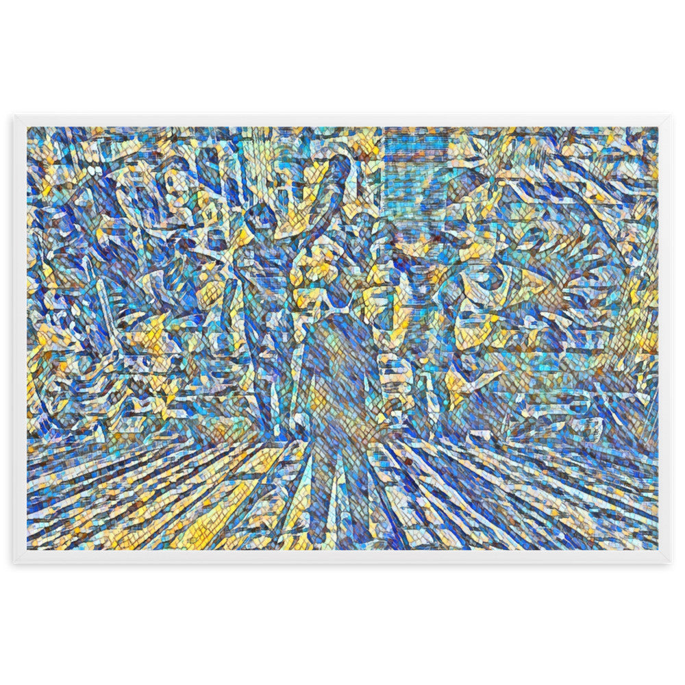 I SAW MY ENTIRE LIFE PASS THROUGH YOUR EYES Special Edition Framed Poster